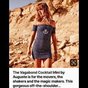 The Vagabond Cocktail Mini Dress Auguste the Label